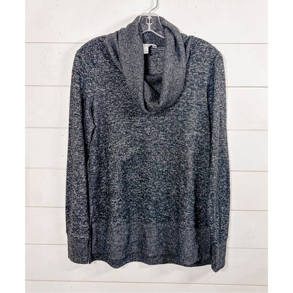 NWOT Nine West Cowl Neck Pullover Sweater White Gray Small Set of 2 - Picture 6 of 11